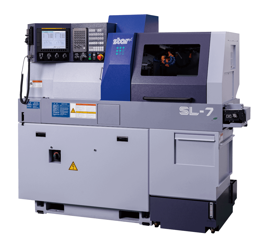 Star SL-7 and SL-10 swiss type lathes